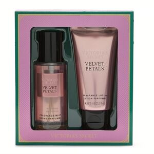 New Victoria Secret Velvet Petals 2-Piece Mist & Lotion Gift Set